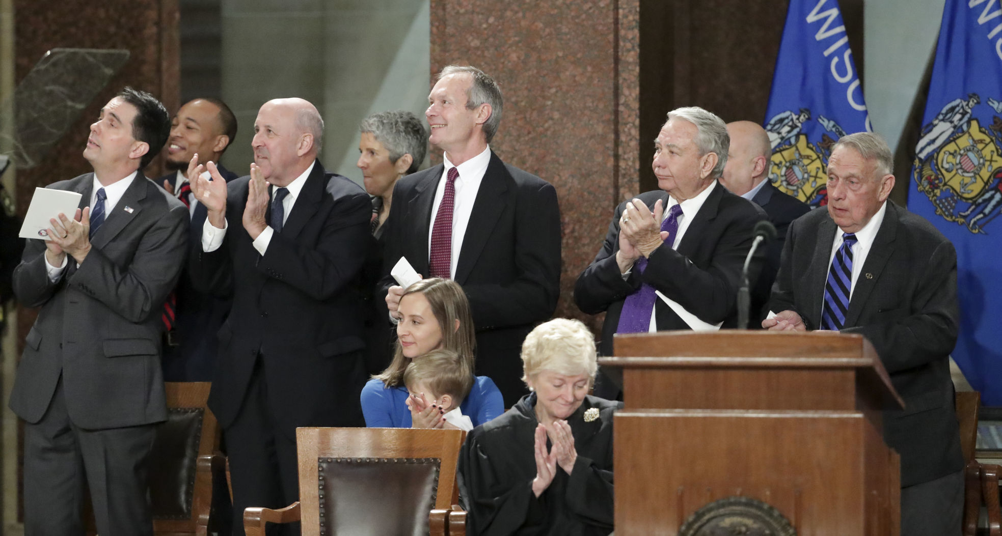 Former governors attend inauguration